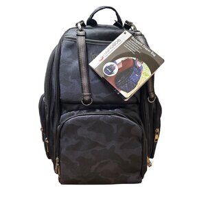 Monbebe back pack diaper bag six large exterior pockets seven interior pockets s